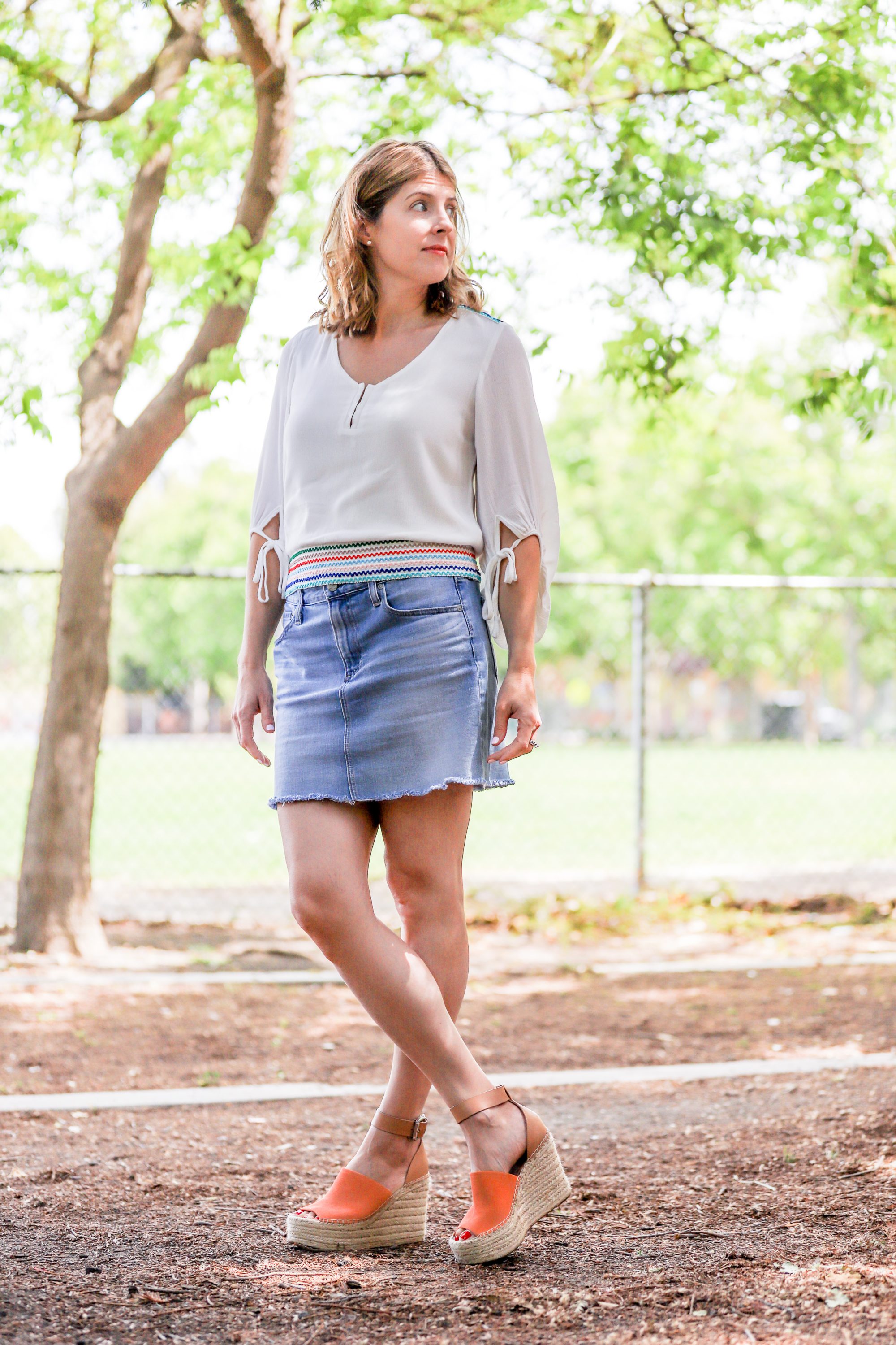 White Peasant Blouse · Abby Savvy