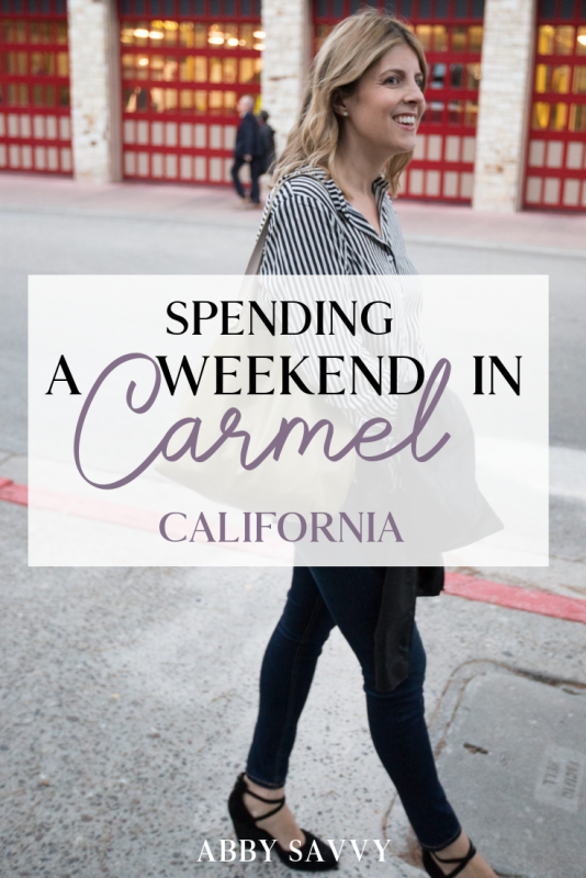 weekend in Carmel