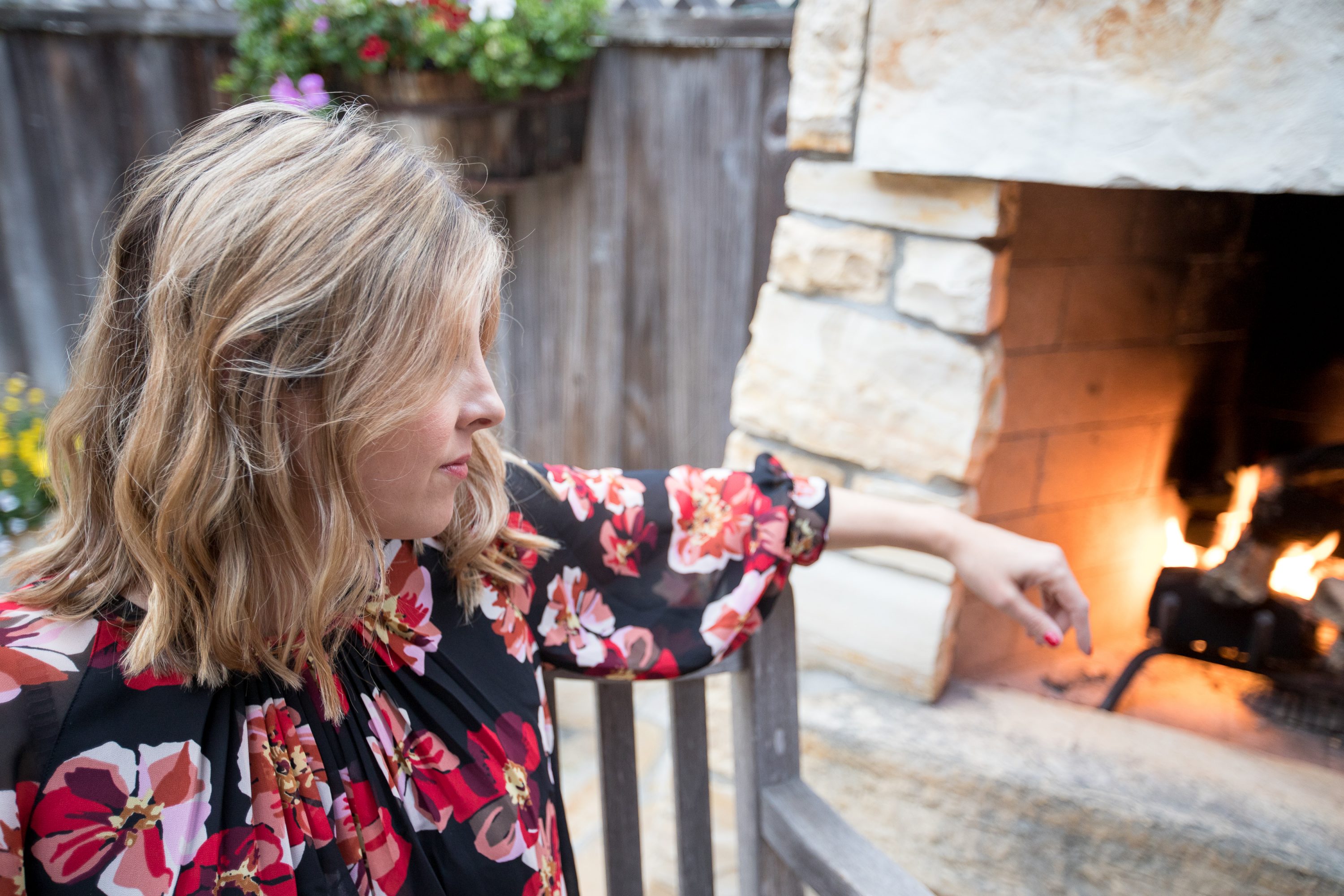 madewell floral top