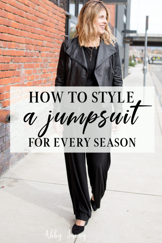 styling a jumpsuit for any season