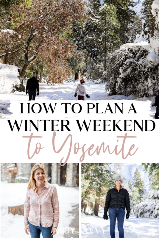 Plan a Winter Trip to Yosemite