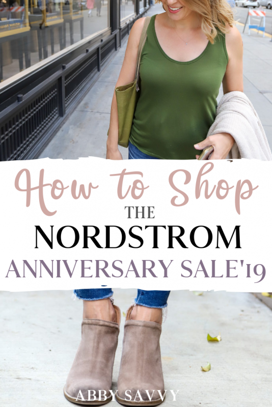 how to shop the Nordstrom anniversary sale