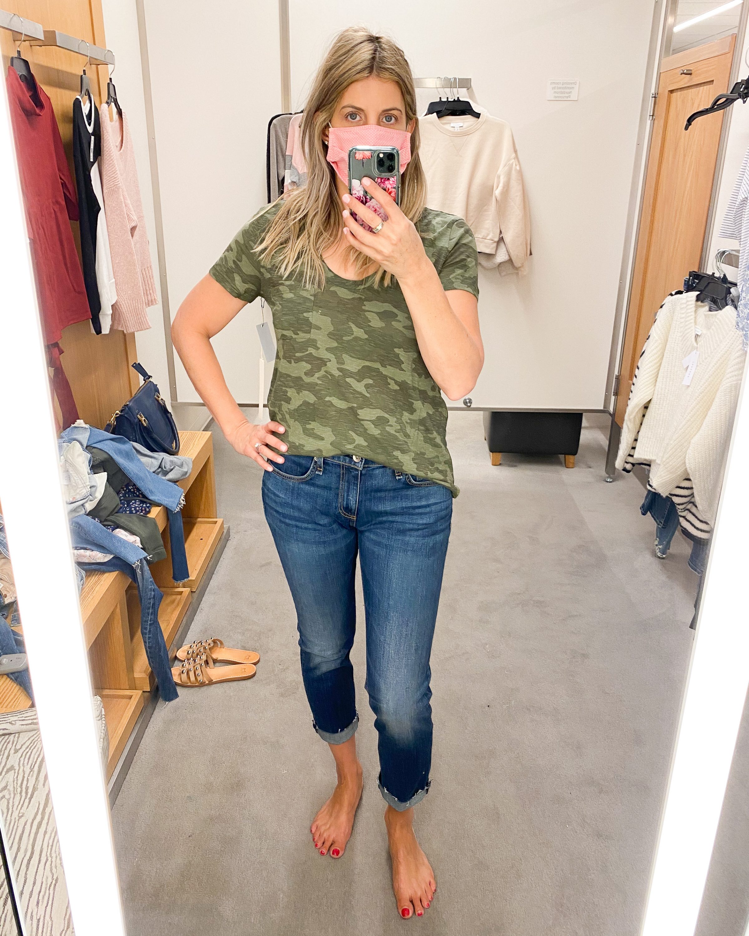 2020 nordstrom anniversary sale dressing room selfies